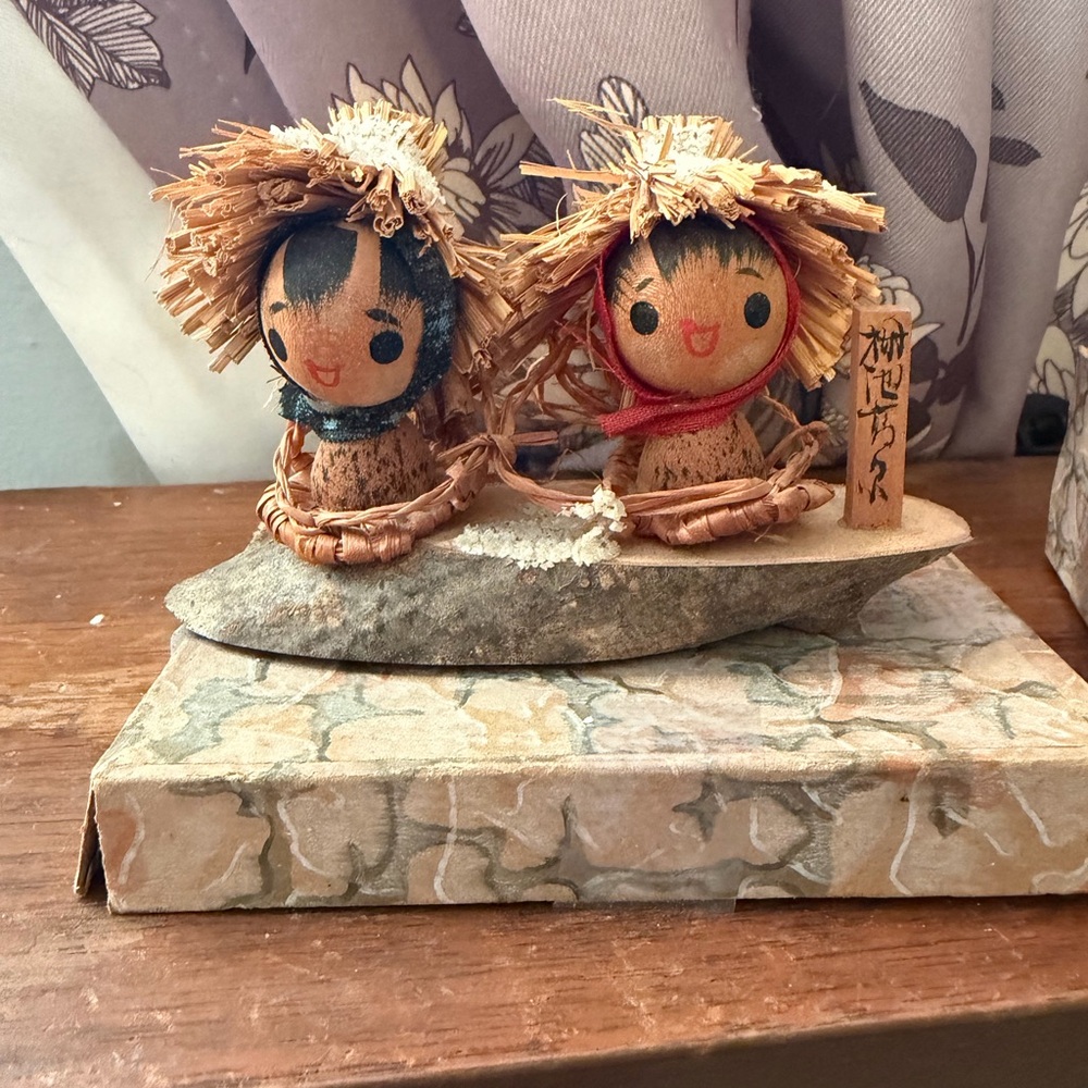 Japanese Kokeshi dolls